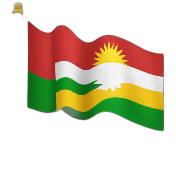 Flag Kurdistan emoji