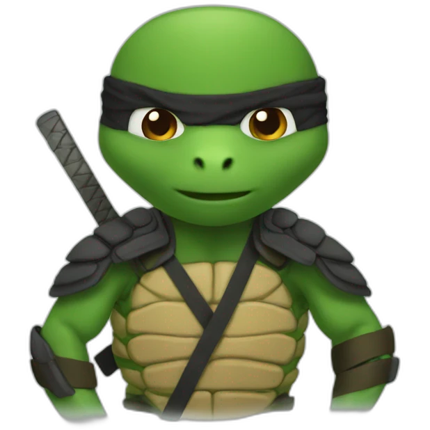 Tortue ninja emoji