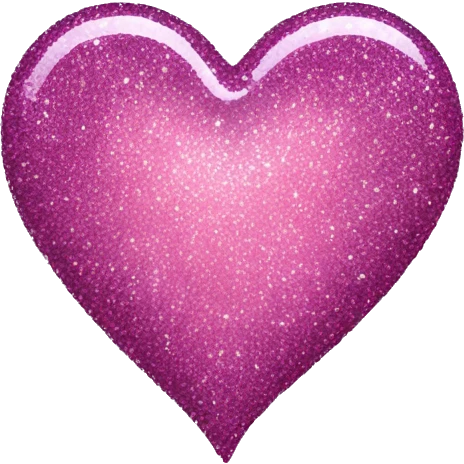 glitter heart emoji