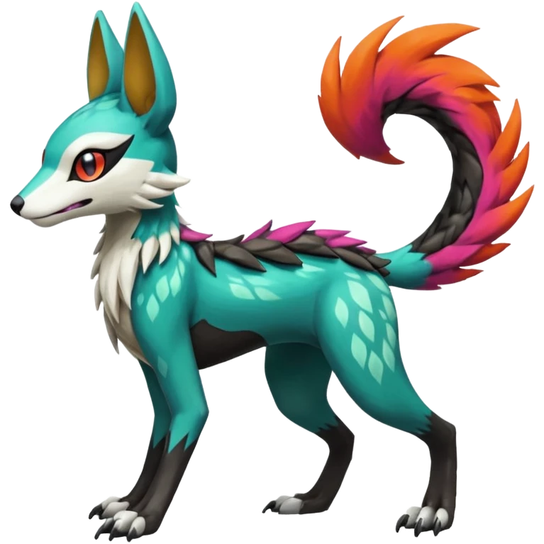 Meloetta-Vernid-Trico-Sergal-Protogen-Primagen-Pokémon-Fakémon-creature emoji