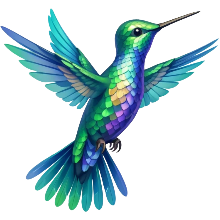 hummingbird emoji