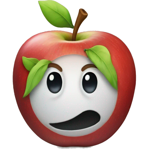 Apple logo emoji