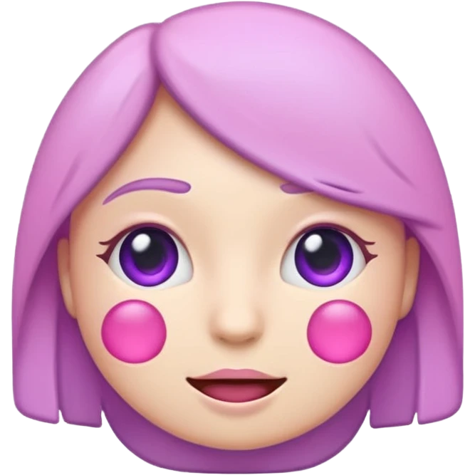 hardverska i softverska infrastruktura emoji pink and purple pastel emoji