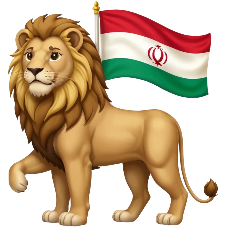 🇮🇷🦁 emoji