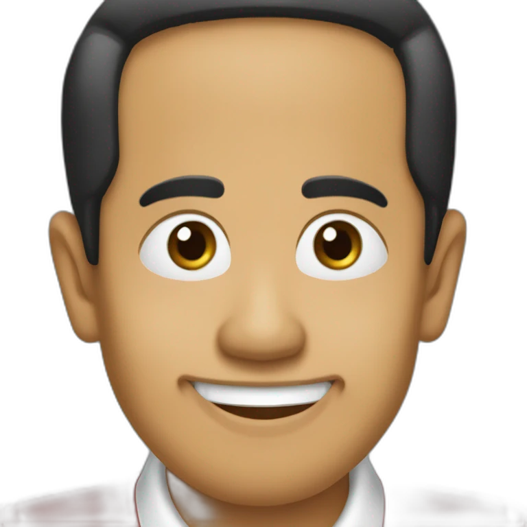 jokowi planga plongo emoji