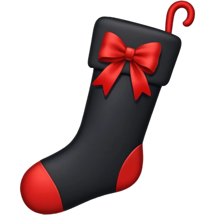 black noel christmas emoji