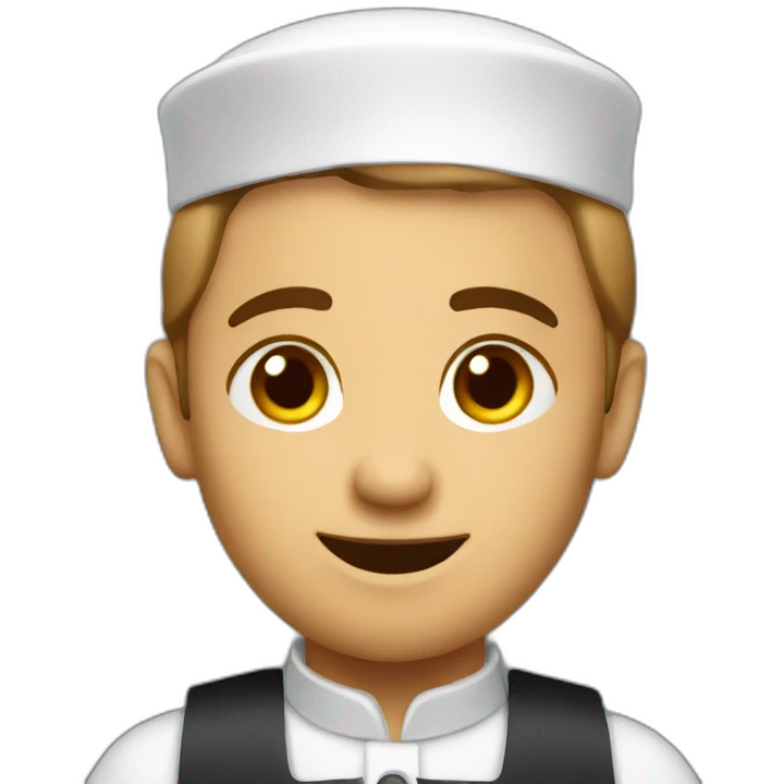 waiter emoji