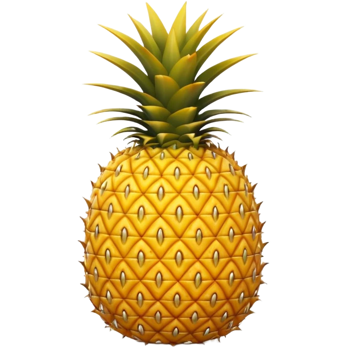 upside down pineapple emoji