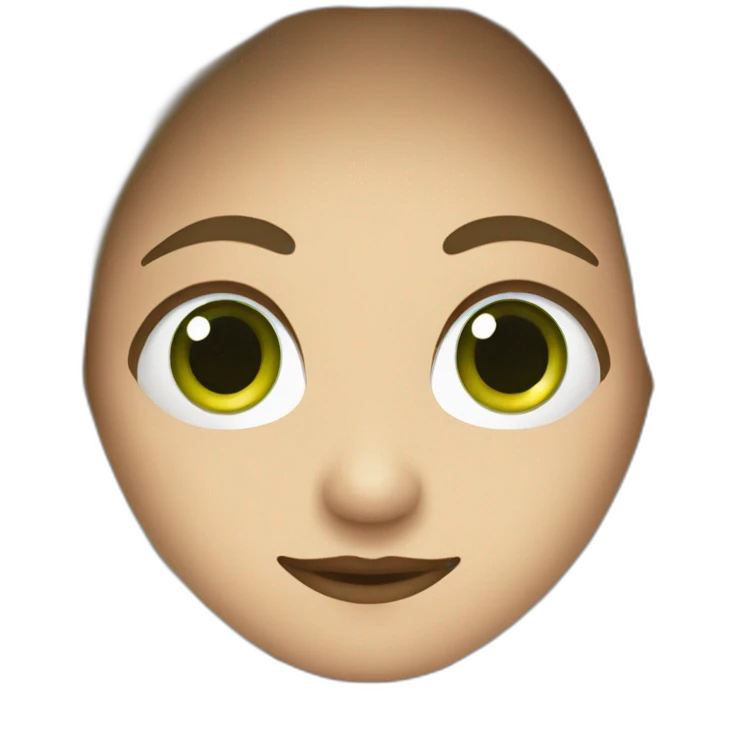 Yeux marron vert emoji