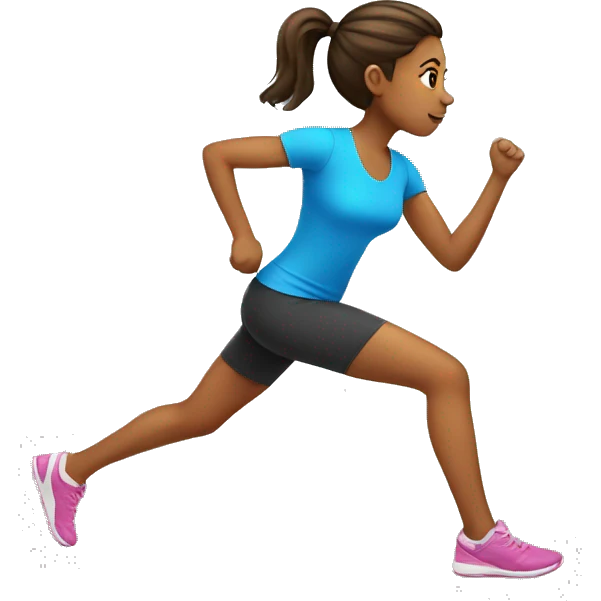 girl doing exercise  emoji