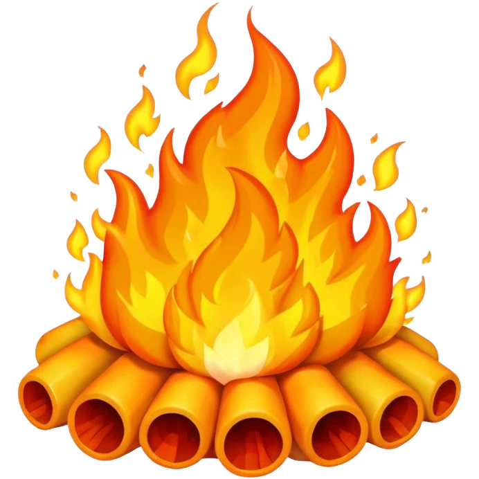 dados de fuego  emoji