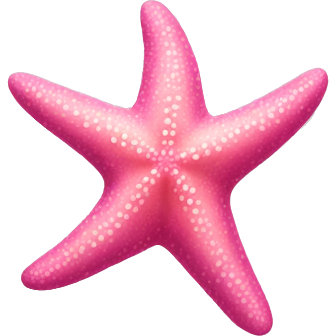 pink starfish emoji
