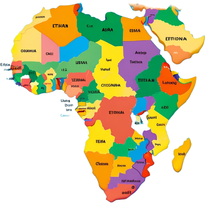 Ethiopian map emoji