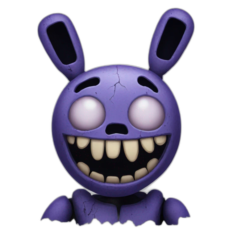 Withered bonnie emoji