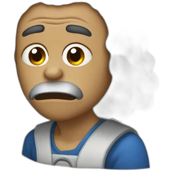Singe qui pleure emoji