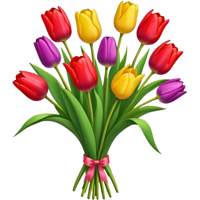 tulips emoji