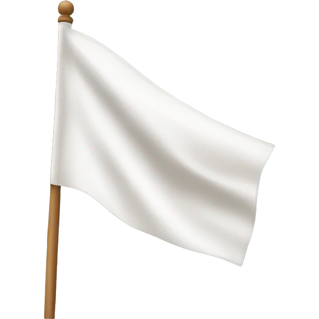 White flag emoji