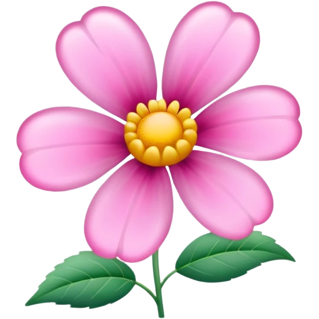 Met cet emoji en bleu 🌸 emoji