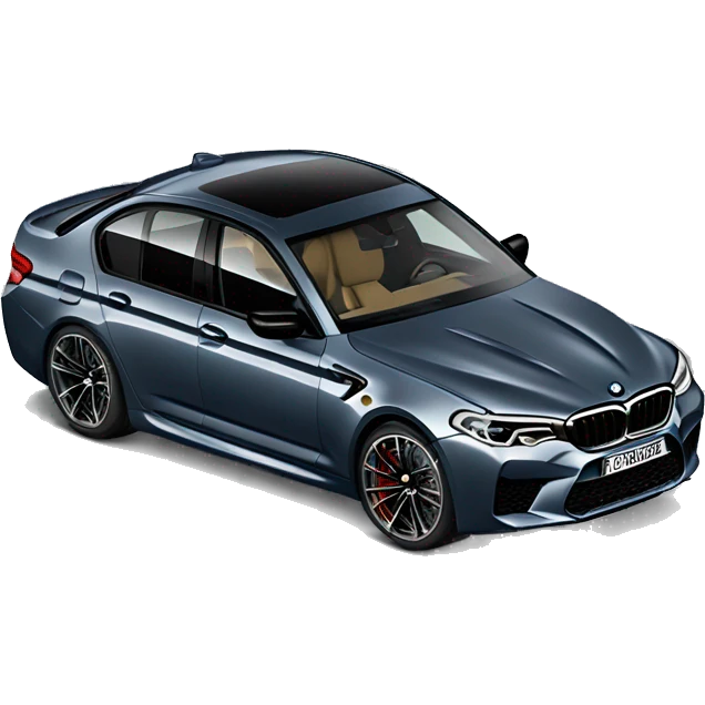 Bmw m5 competition  emoji
