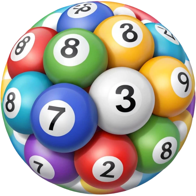 bolas de bingo emoji