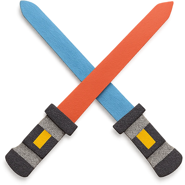 duas espadas laser se cruzando emoji
