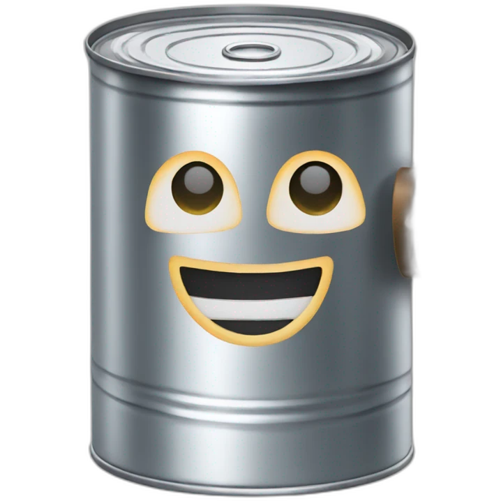 A tin can calling someone on the phone  emoji