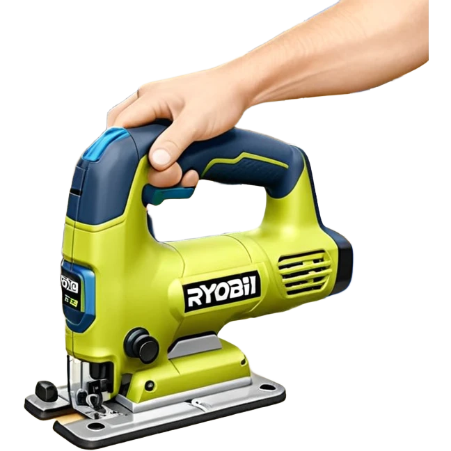 RYOBI ONE+ HP 18V Brushless Cordless Jig Saw (Tool Only) emoji style  emoji