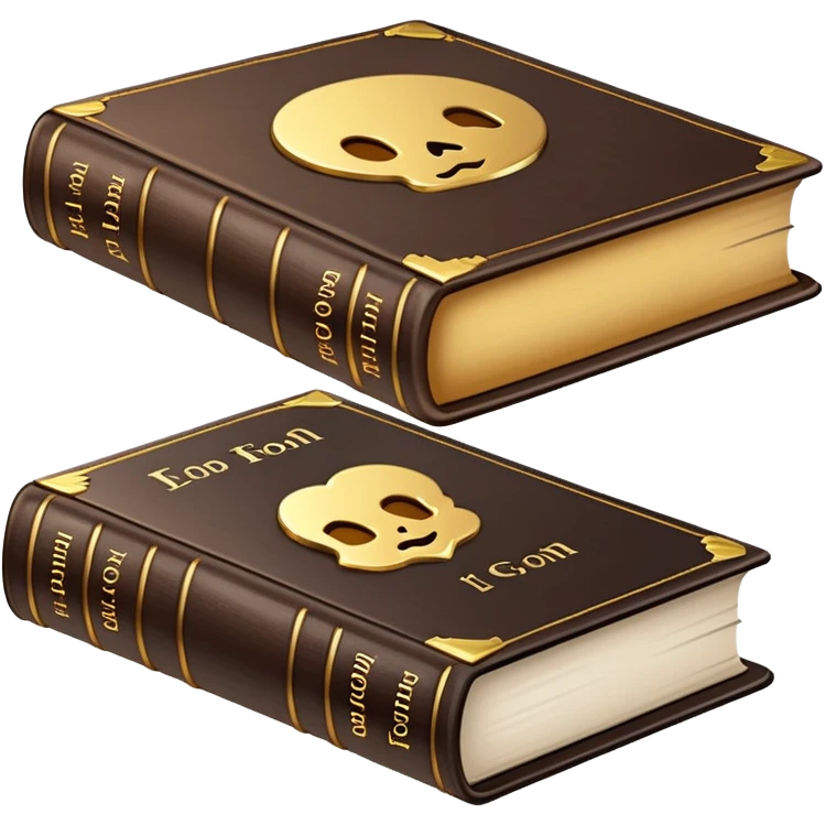 3 books emoji