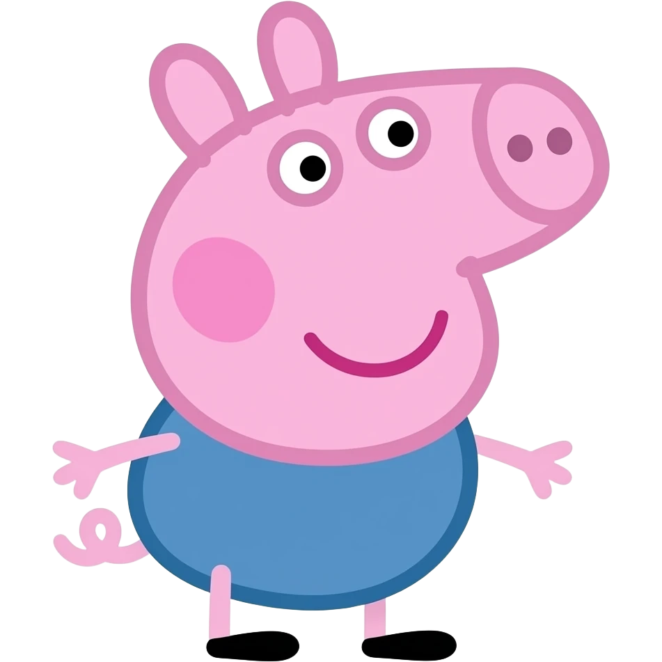 emoji del hermano de peppa pig emoji