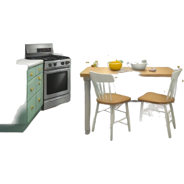 Kitchen in Granny’s house emoji
