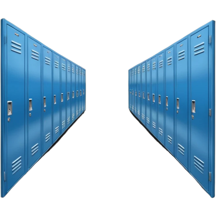 school hallway emoji