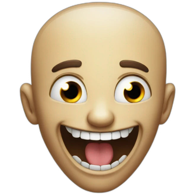 Evil laugh emoji