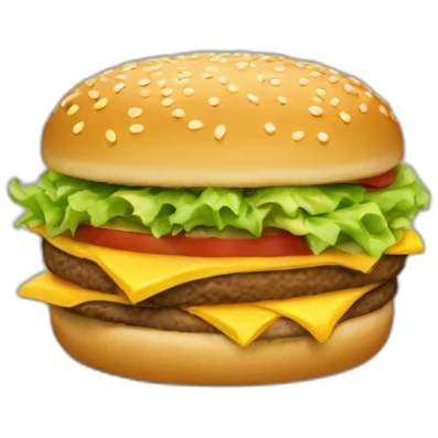 big mac  emoji