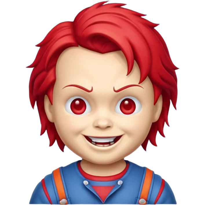 Un emojin de chuky emoji