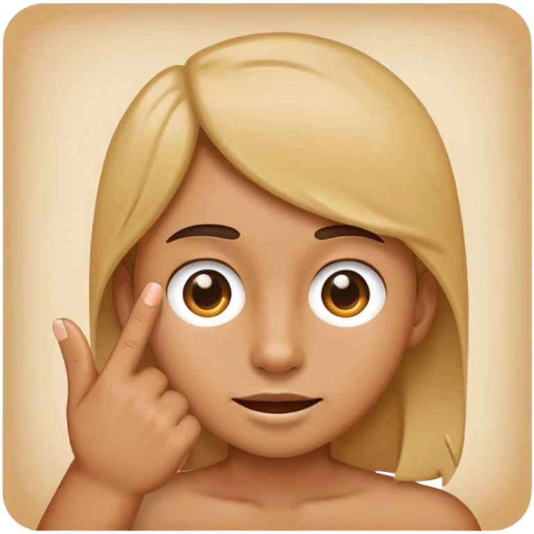  یک سوراخ و انگشت کردن توی این  emoji