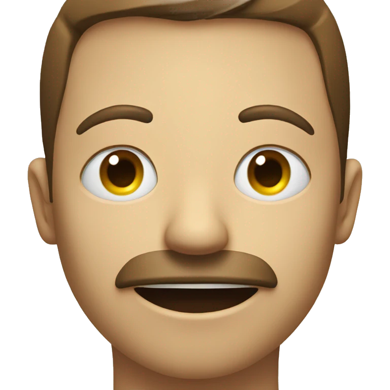 face with one eye open one eye closed and mouth open in a O shape emoji