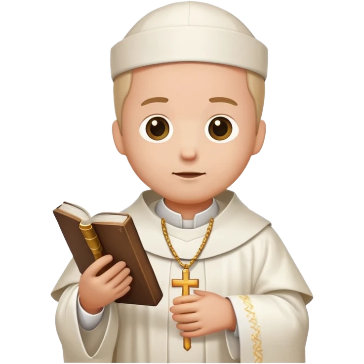 shrimp dressed as a priest emoji