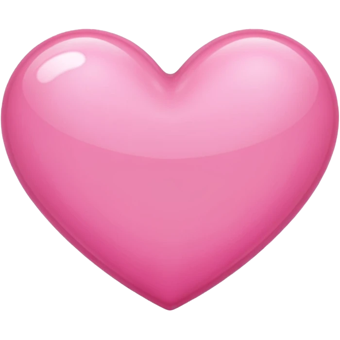 Pink beautiful shining heart  emoji