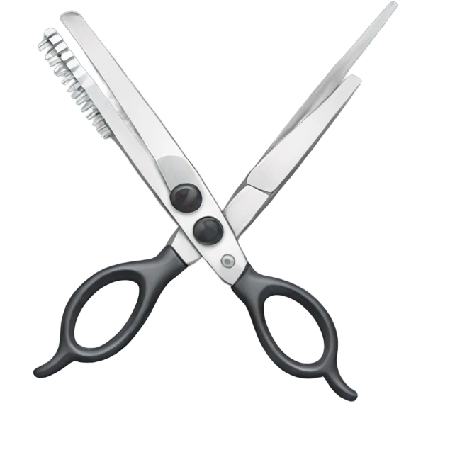 hair scissors emoji