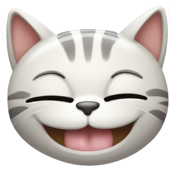 smirking mewing cat rubbing its hands together  emoji