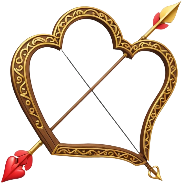 love bow and arrow emoji