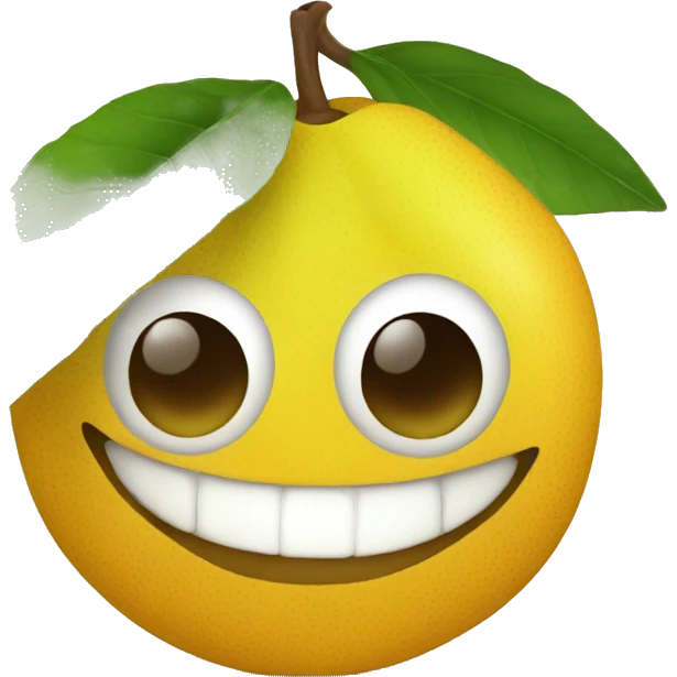 pequi fruit brazilian emoji