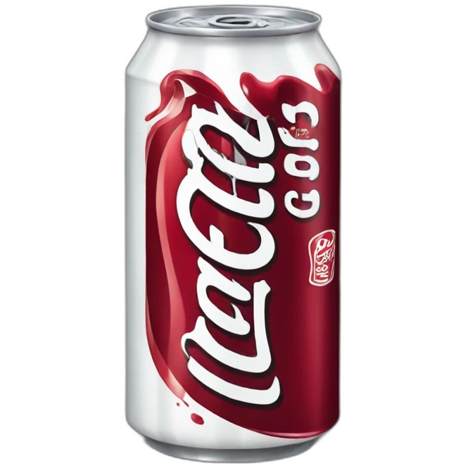 Dr pepper soda can emoji