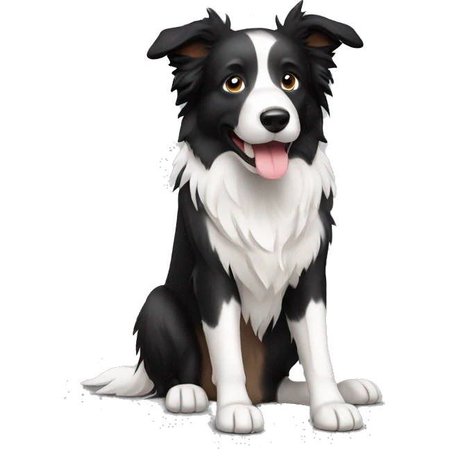 Border Collie Full Body emoji