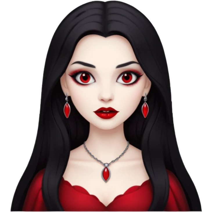 Nosferatu coquette vampire emoji