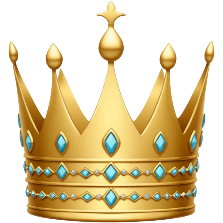 modern chic crown emoji