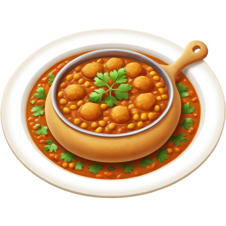 Small pav bhaji  emoji