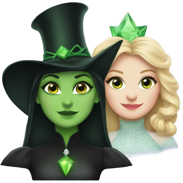 Glinda and Elphaba emoji