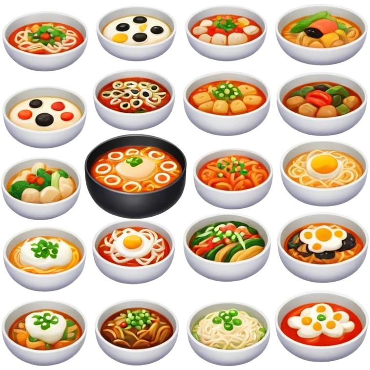 Comida coreana emoji