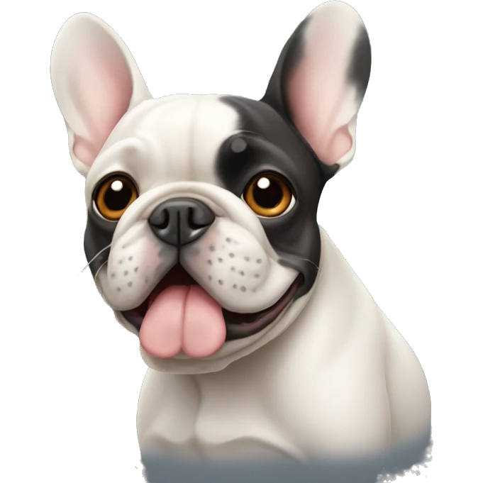 French bulldog emoji